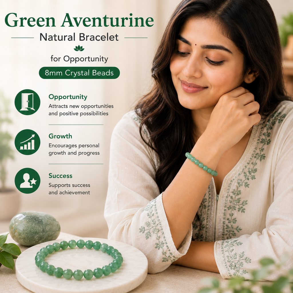 Natural Green Aventurine Bracelet For Opportunity