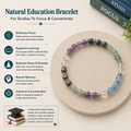 Natural Education Bracelet For Studies To Focus & Concentrate